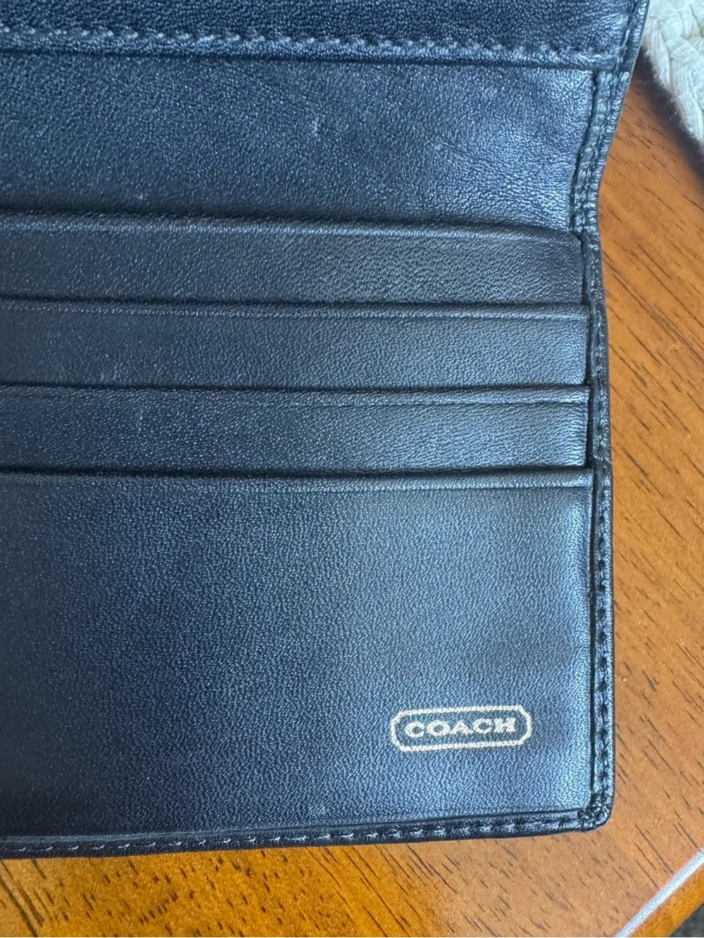 Vintage Coach Legacy Turn Lock Envelope Wallet
